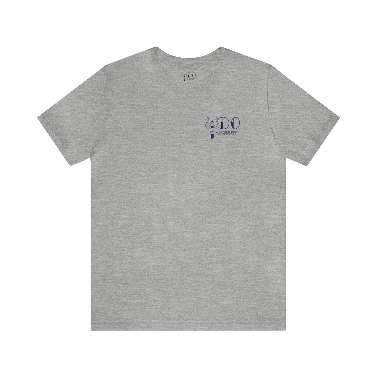 I'd Rather Be At Sea!, Skull and Crossbones Adult Short Sleeve Tee
