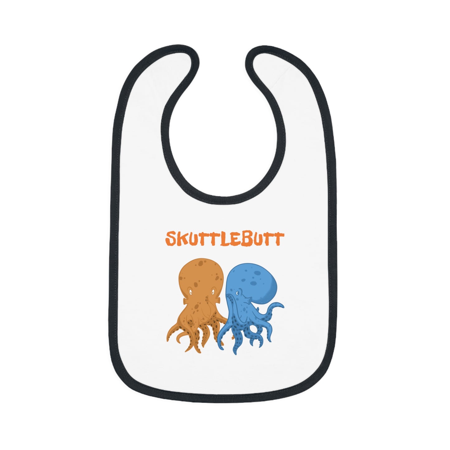 Skuttlebutt, Gossiping Octopus Baby Bib