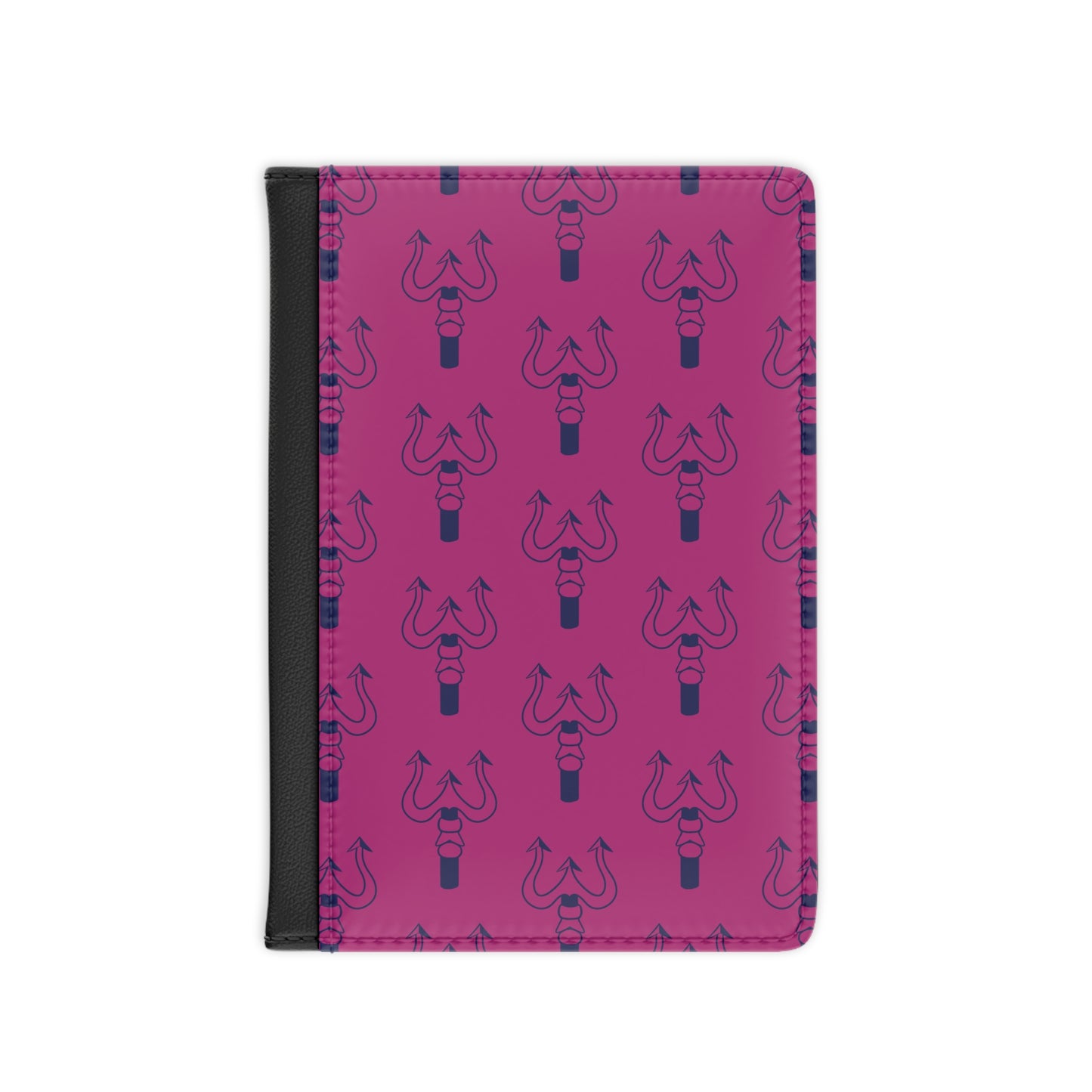 Merchant Marine Credential/Passport Cover - Trident  - Pink