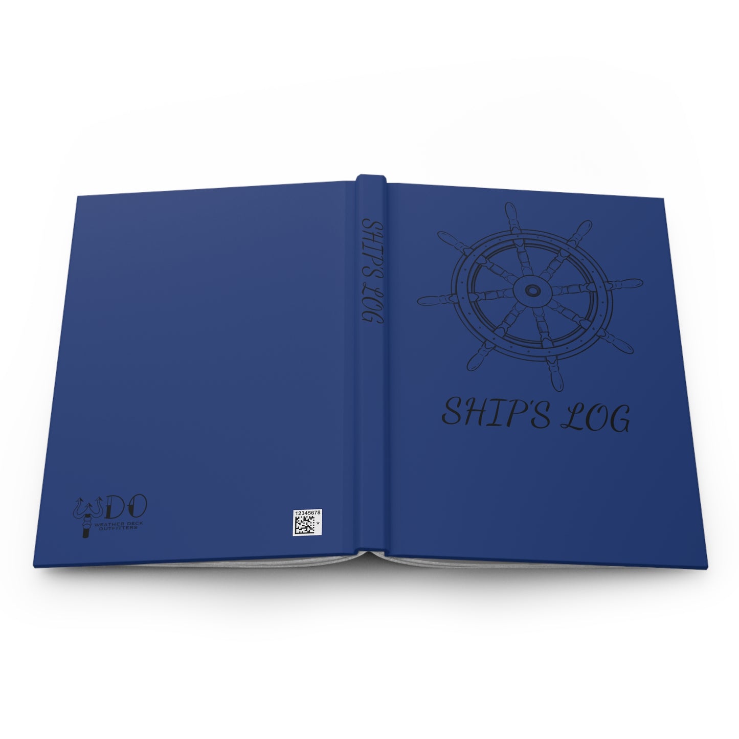 Helm Ship's Log Hardcover Journal - Blue