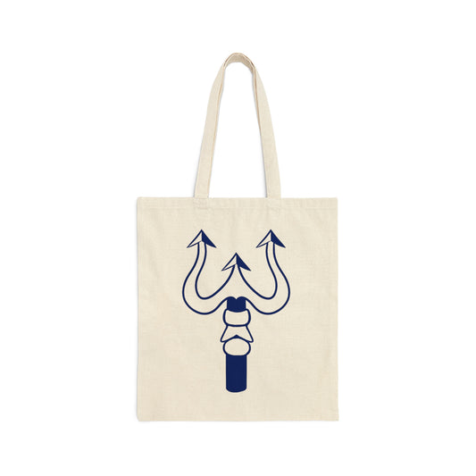 Trident Canvas Tote Bag