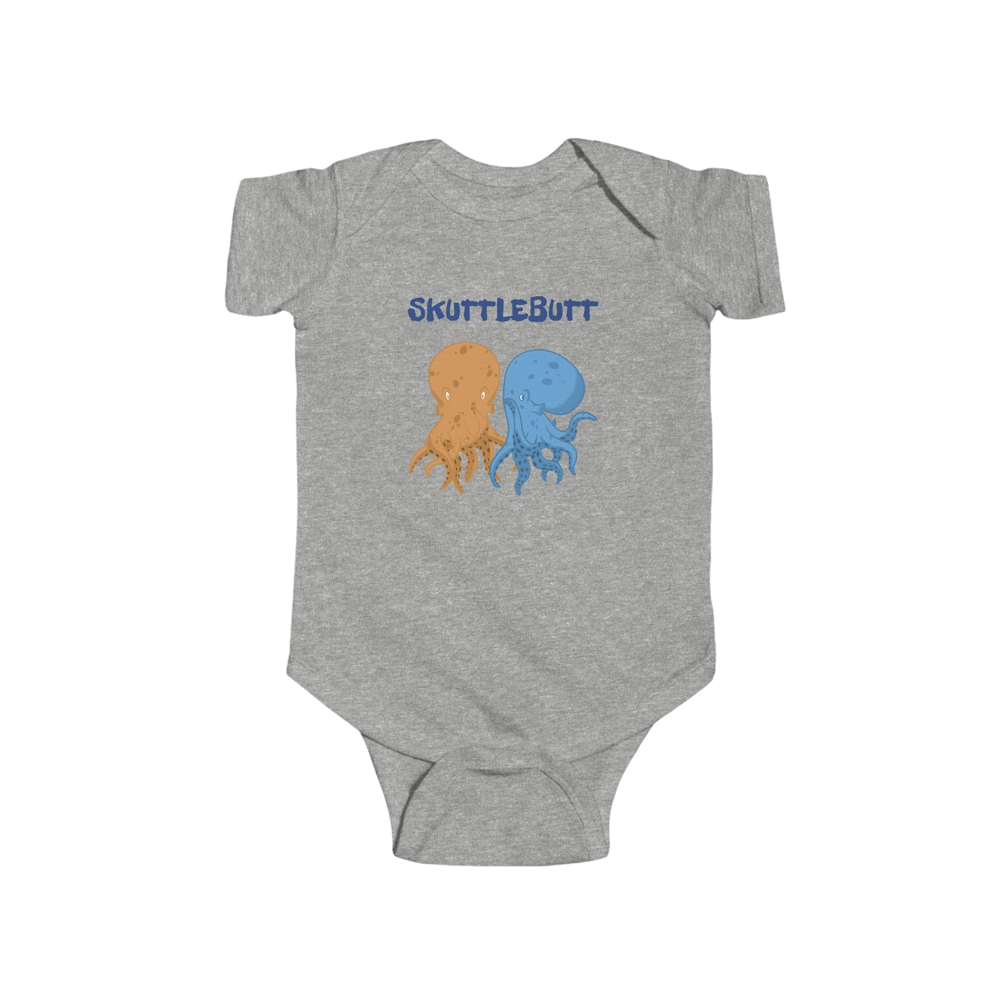 Skuttlebutt, Gossiping Octopus Infant One-Piece