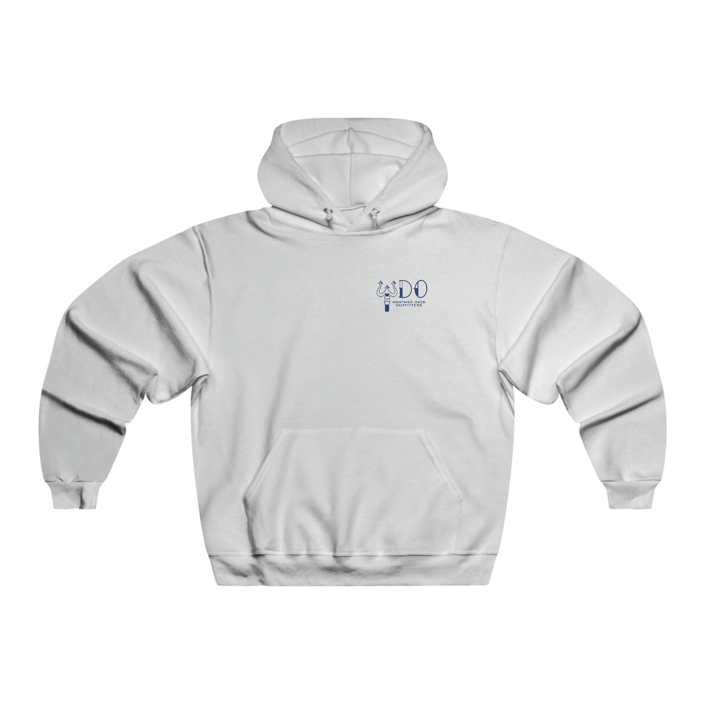 I'd Rather Be At Sea!, Trident Men's Hooded Sweatshirt