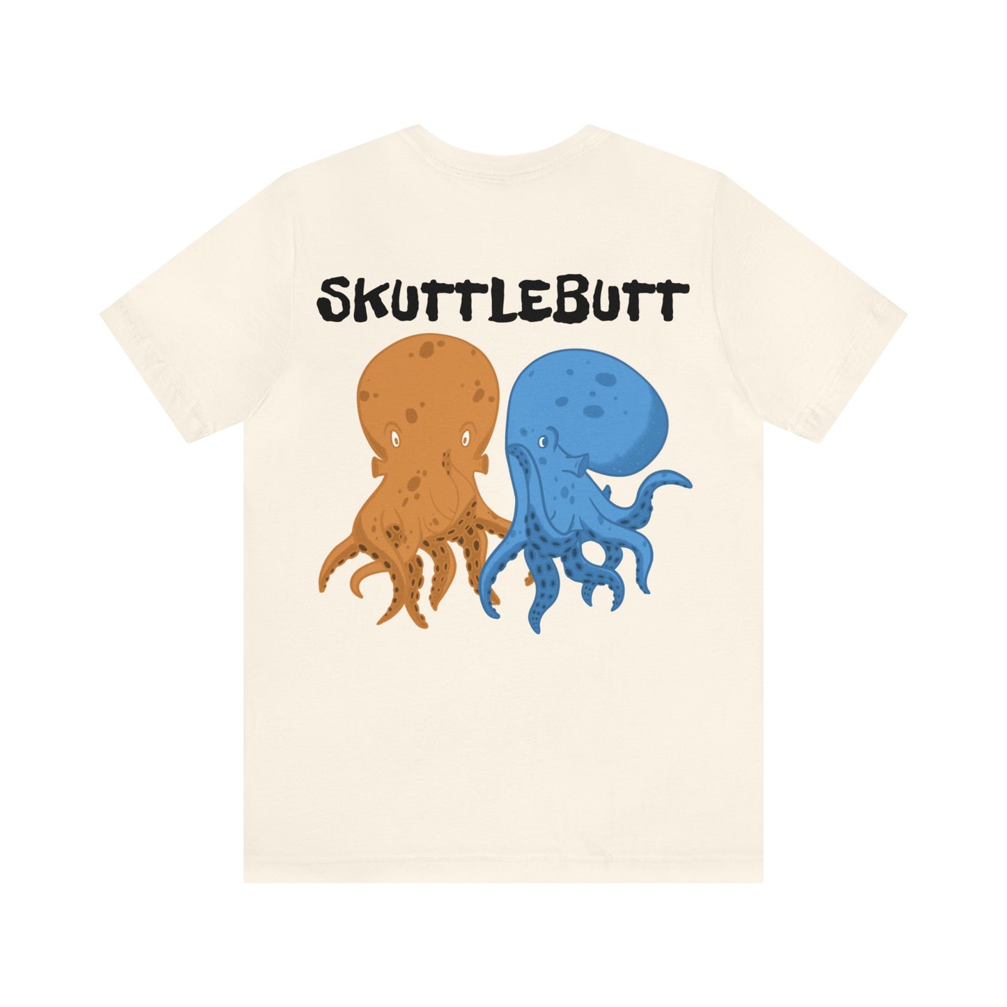 Skuttlebutt, Gossiping Octopus Adult Short Sleeve Tee