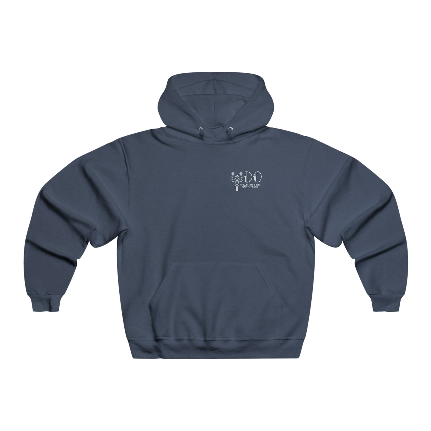 I'd Rather Be At Sea!, Trident Men's Hooded Sweatshirt