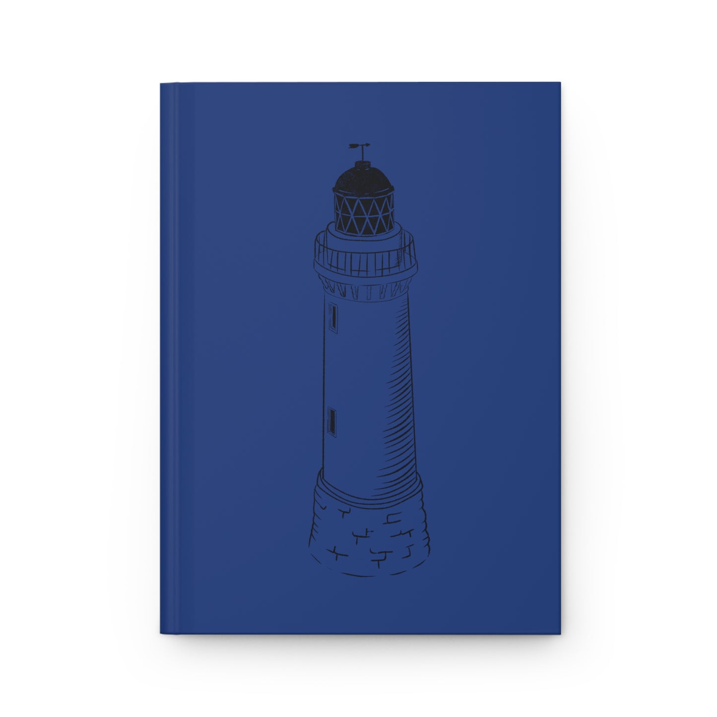 Lighthouse Hardcover Journal - Blue