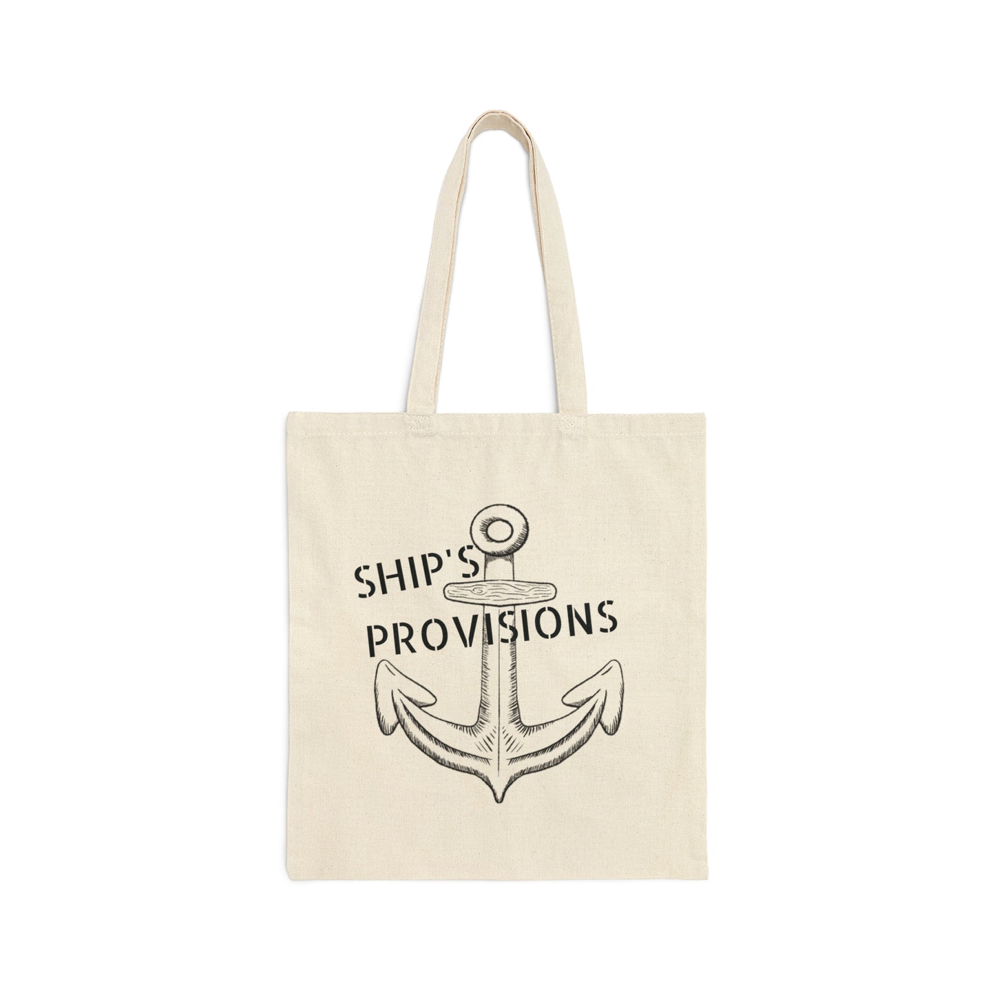 Ship's Provisions Canvas Tote Bag