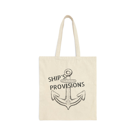 Ship's Provisions Canvas Tote Bag