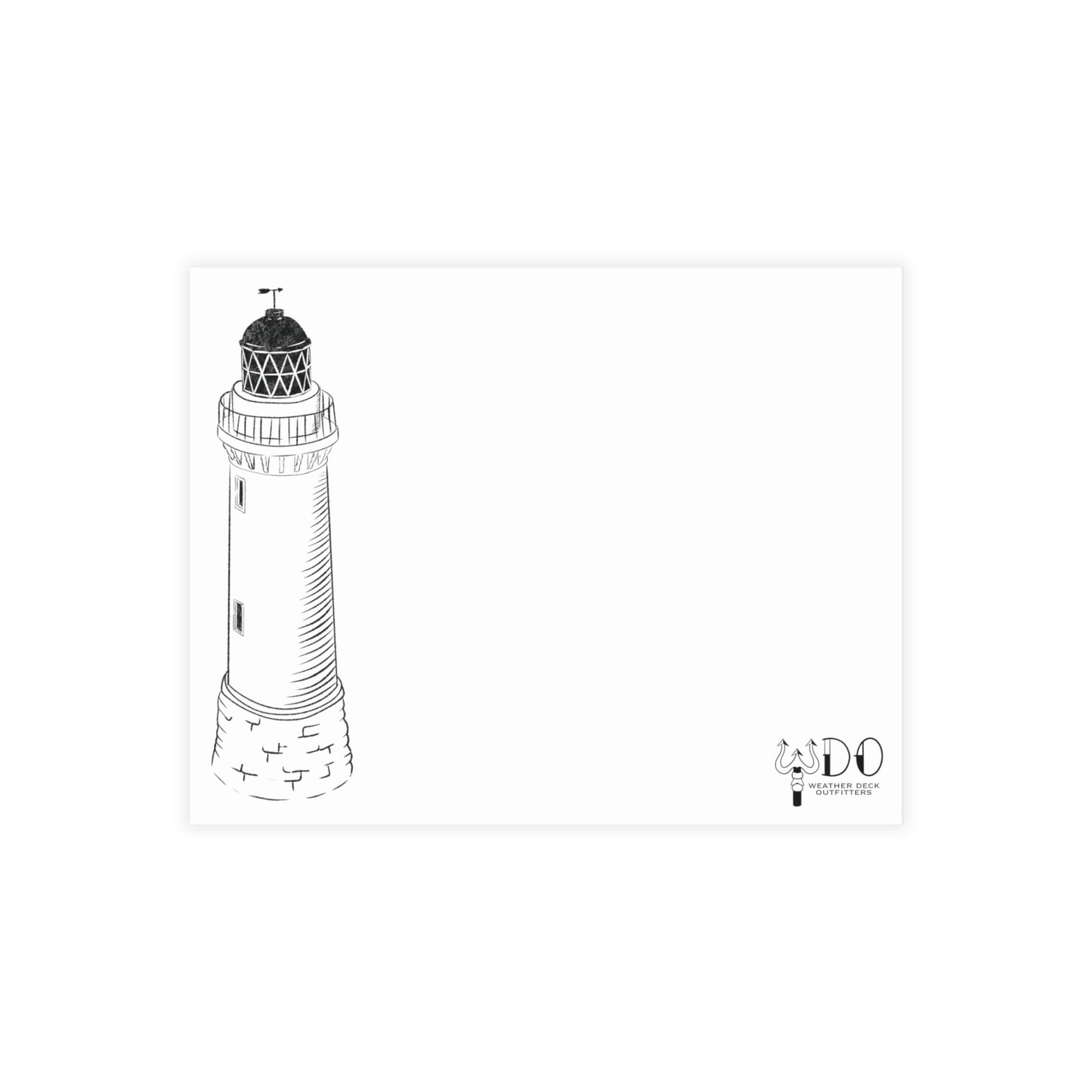 Nautical Line Art Postcard Bundle