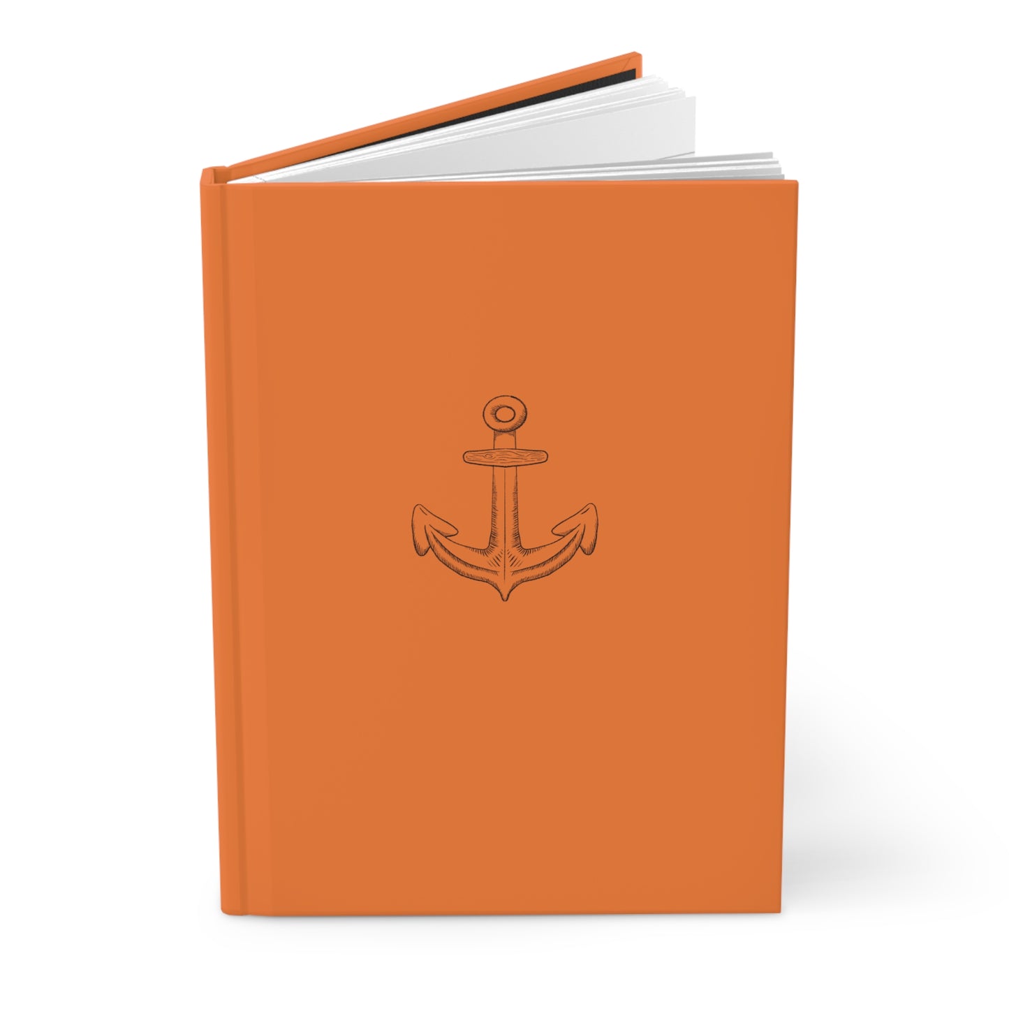 Anchor Hardcover Journal-Orange