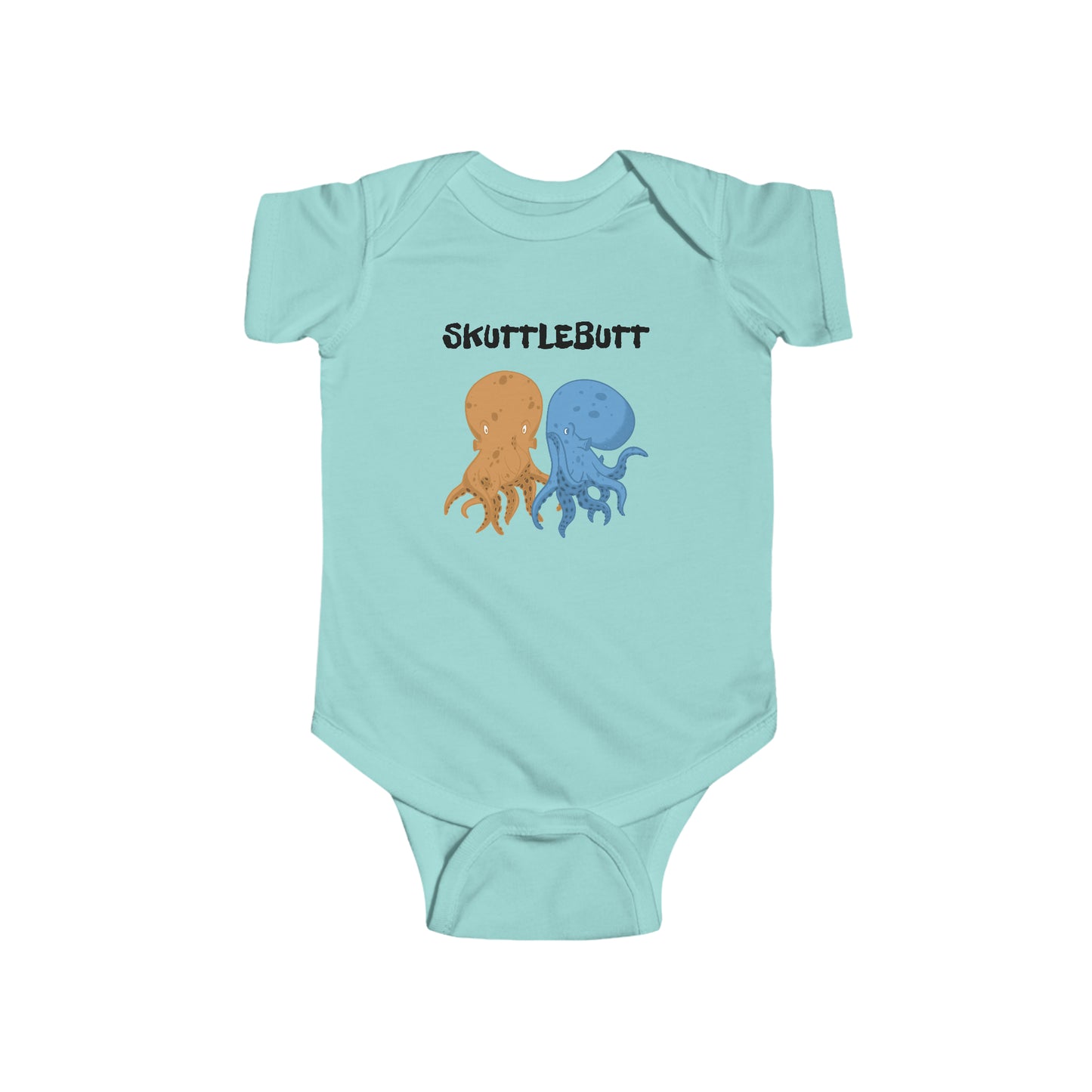 Skuttlebutt, Gossiping Octopus Infant One-Piece