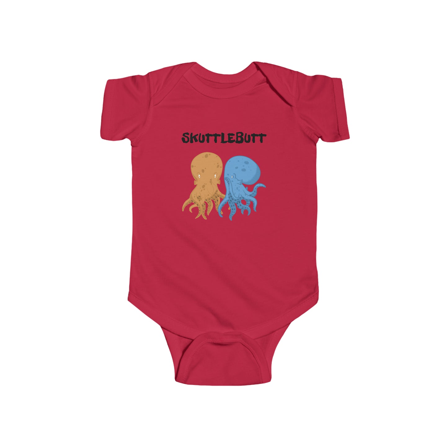 Skuttlebutt, Gossiping Octopus Infant One-Piece