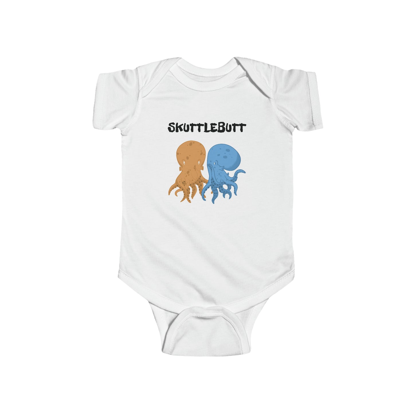 Skuttlebutt, Gossiping Octopus Infant One-Piece