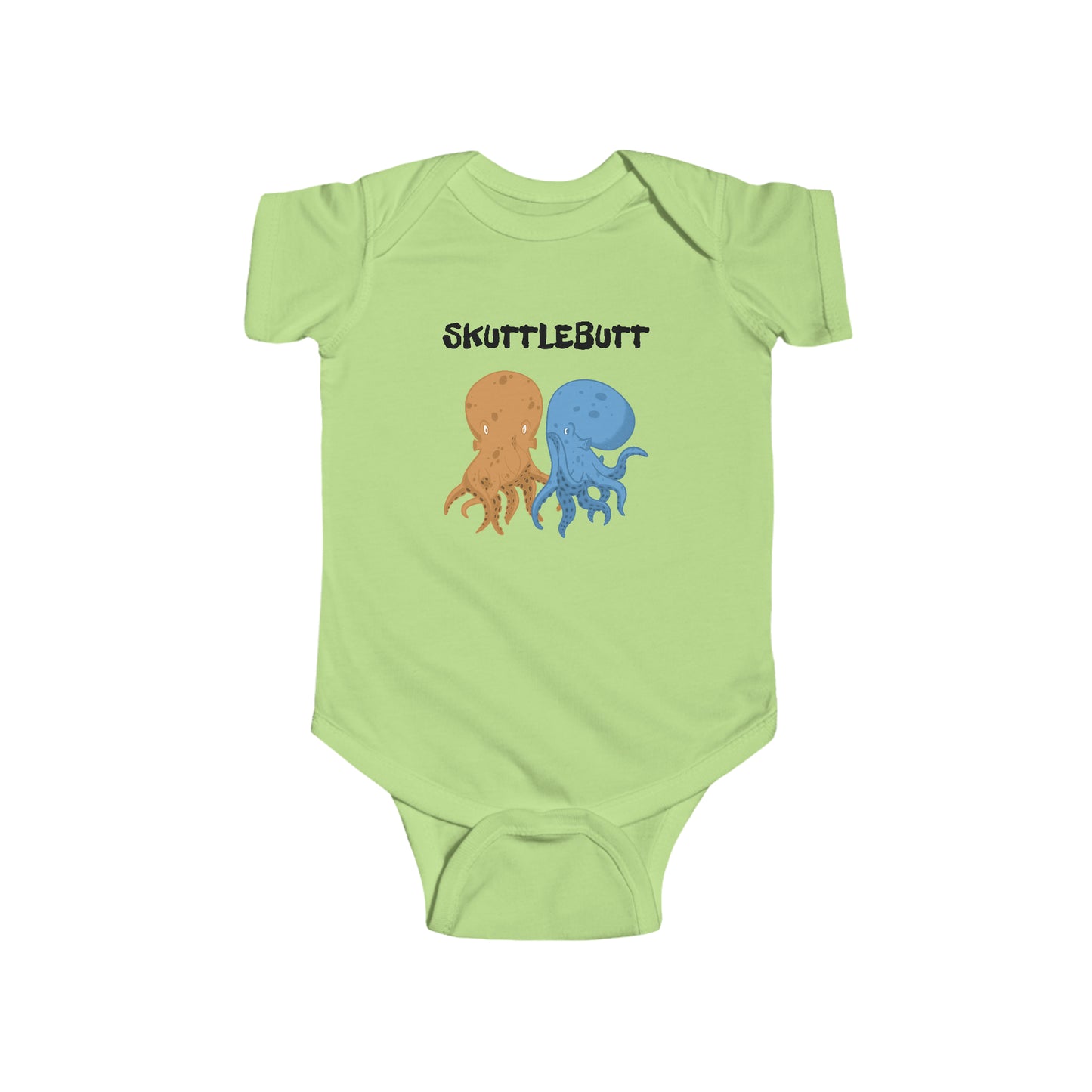 Skuttlebutt, Gossiping Octopus Infant One-Piece