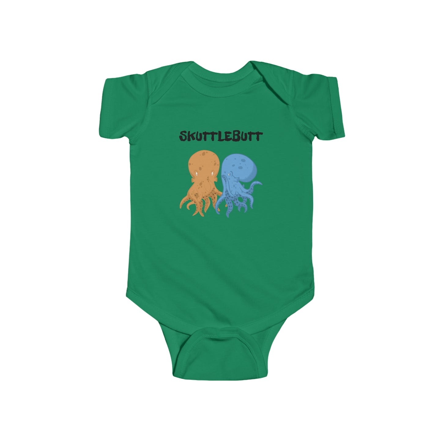 Skuttlebutt, Gossiping Octopus Infant One-Piece