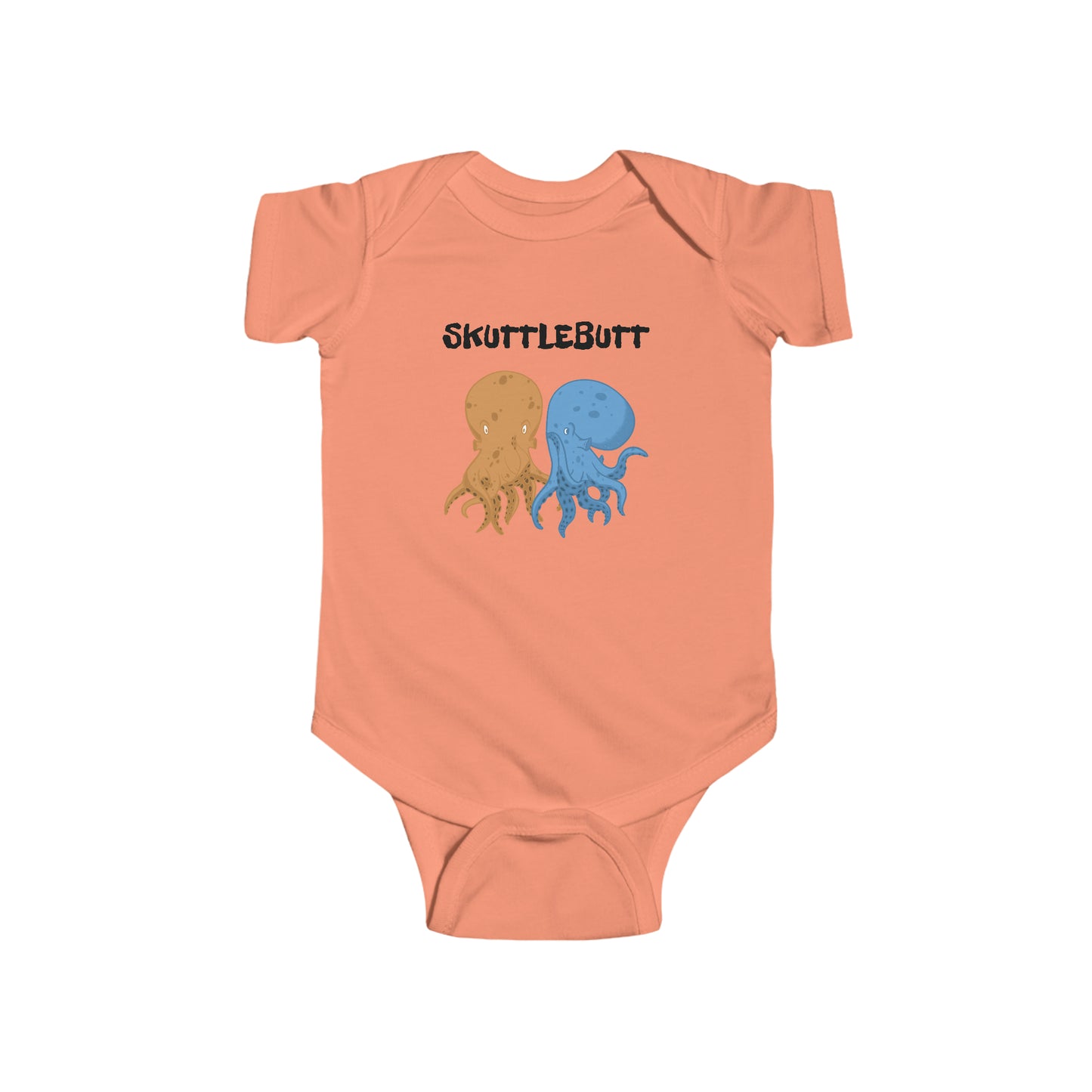 Skuttlebutt, Gossiping Octopus Infant One-Piece