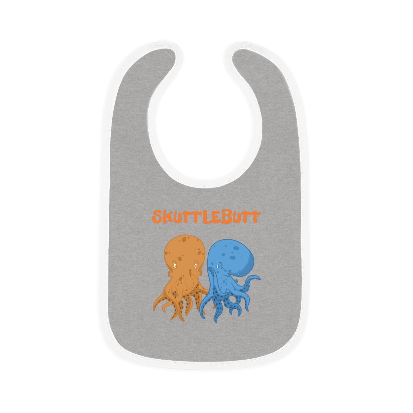 Skuttlebutt, Gossiping Octopus Baby Bib