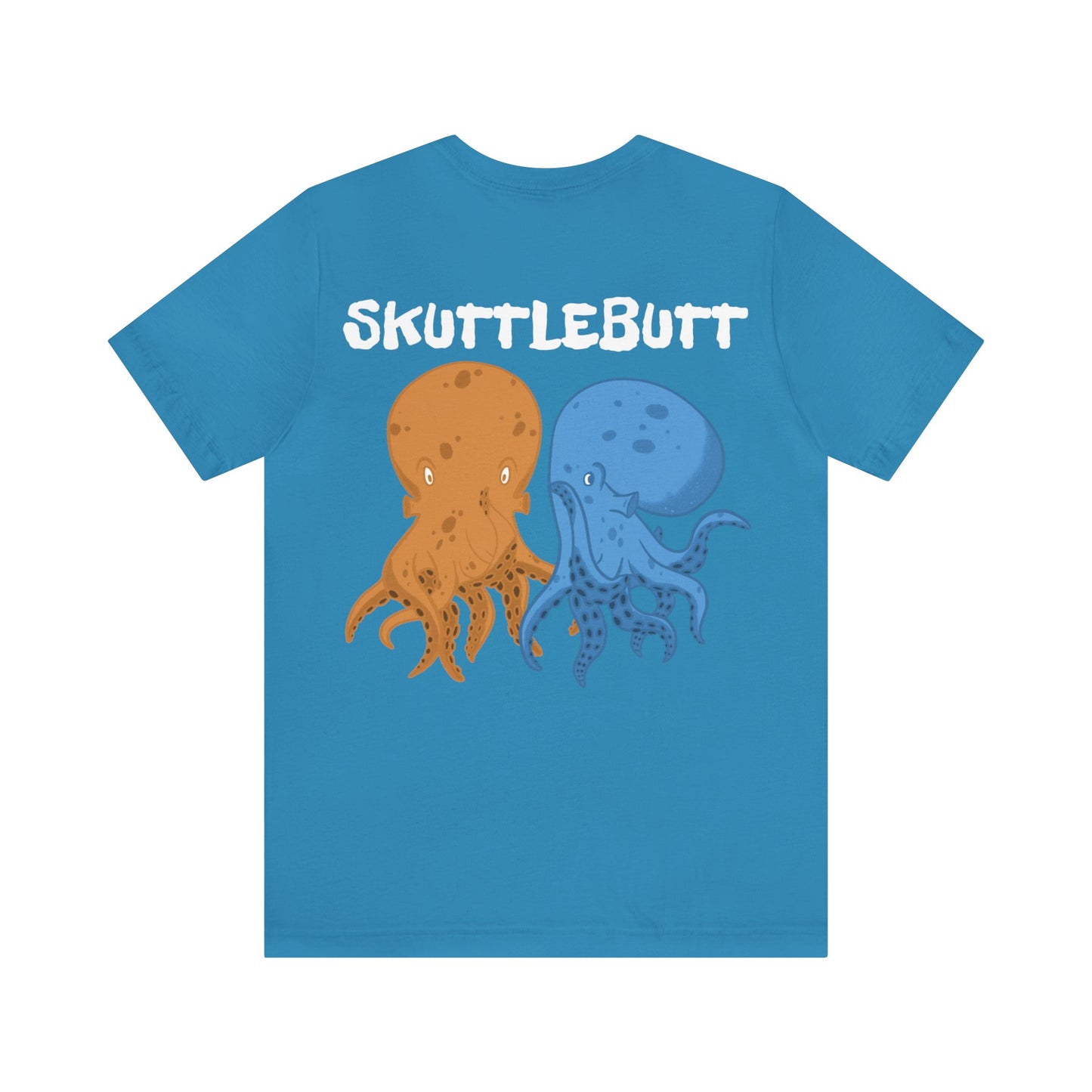 Skuttlebutt, Gossiping Octopus Adult Short Sleeve Tee