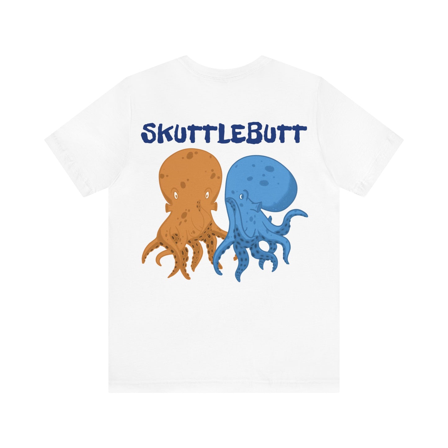 Skuttlebutt, Gossiping Octopus Adult Short Sleeve Tee