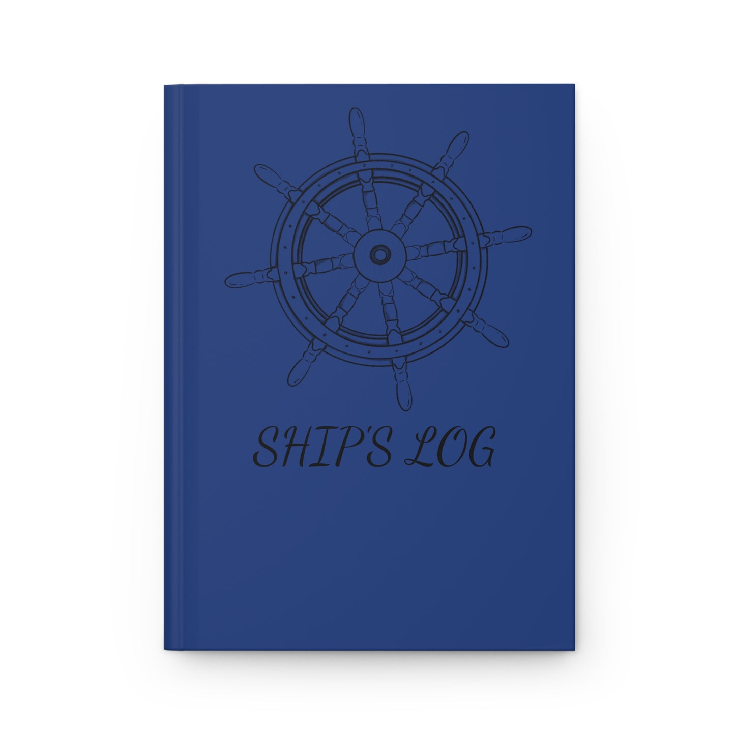 Helm Ship's Log Hardcover Journal - Blue