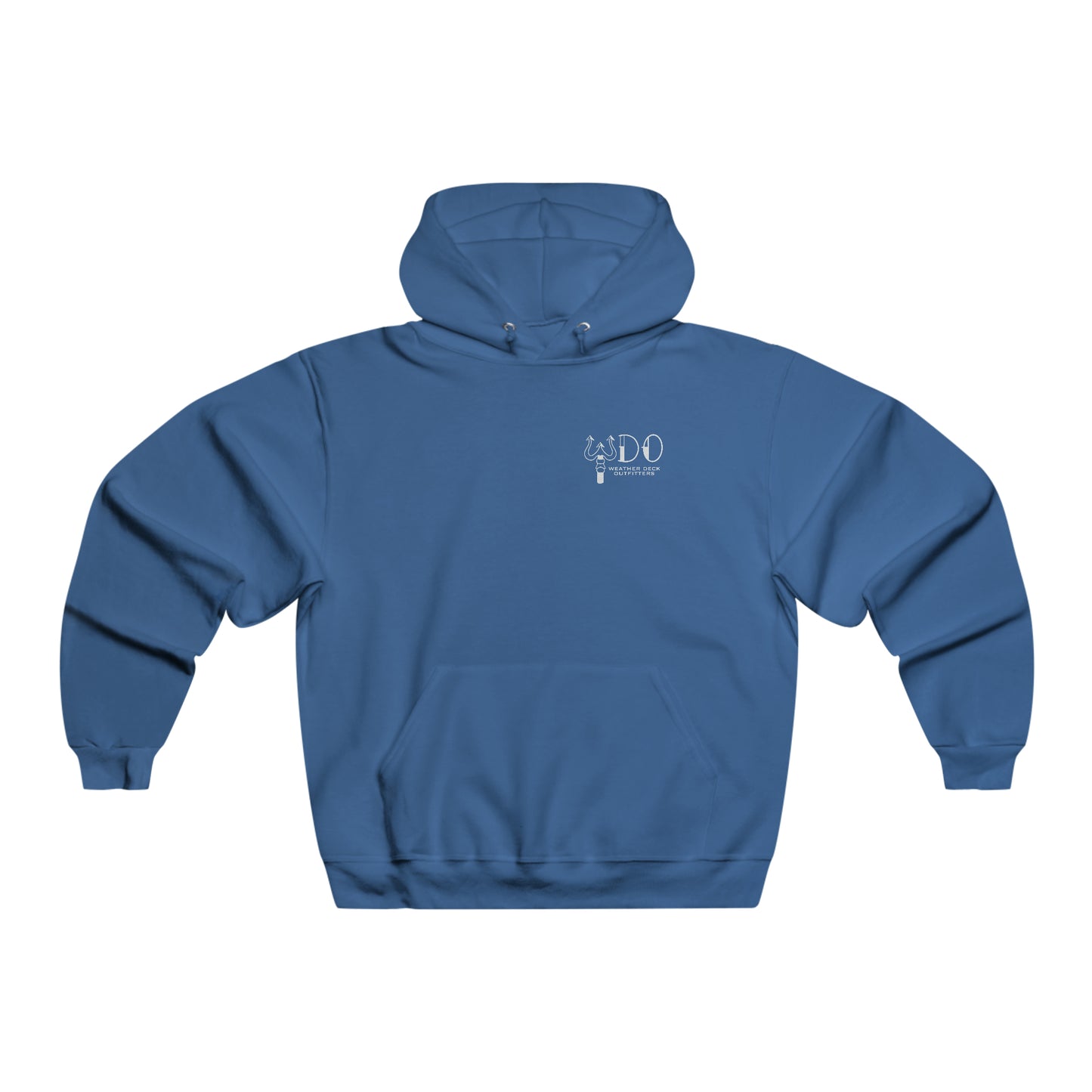 I'd Rather Be At Sea!, Trident Men's Hooded Sweatshirt