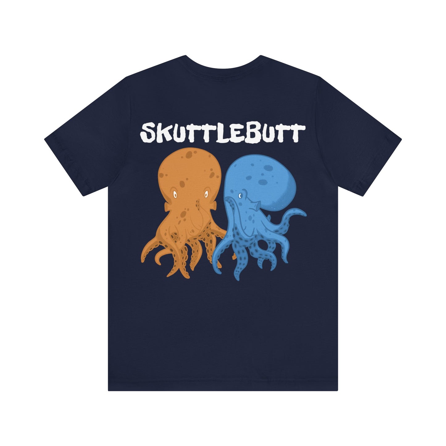 Skuttlebutt, Gossiping Octopus Adult Short Sleeve Tee