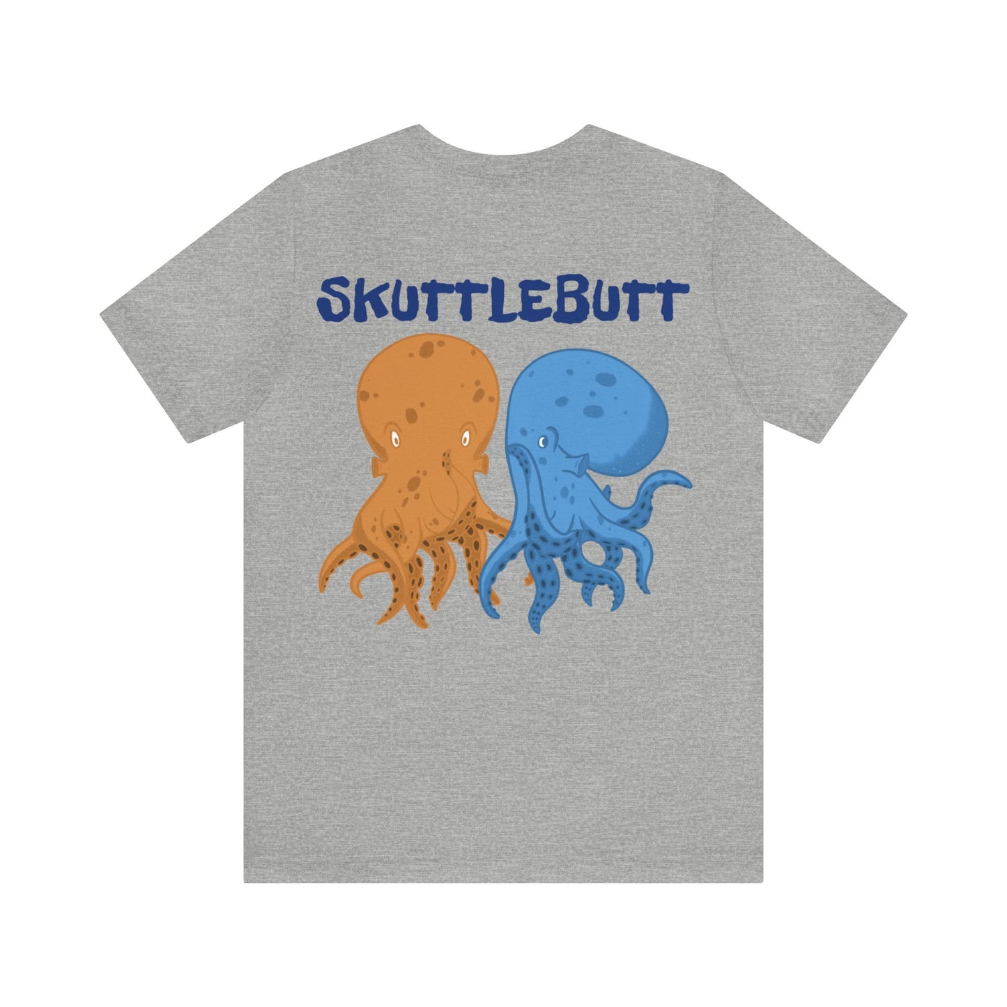 Skuttlebutt, Gossiping Octopus Adult Short Sleeve Tee